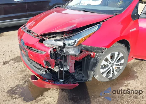 2019 Toyota Prius Le z USA, uszkodzony, nr VIN JTDL9RFU2K3008975